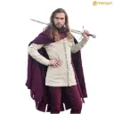 Mittelalterlicher Bockstensmann Mantel aus Wolle